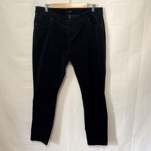 Edyson Boyfriend navy corduroy pants size 14W
